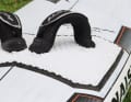 Das Board hat dick gepolsterte Pads und bequeme Straps
