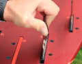 The fin setup has been revised. The board also has five boxes in the tail