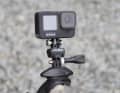 The Fidlock Pinclip Mount is inserted between the cam and the actual mount