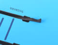 This includes the track nut sled, which holds the track nuts at the appropriate distance during initial assembly. To do this, insert the plastic rail into the box...