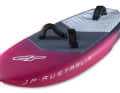Unlike the narrow downwind boards, the board has loops and slightly more width in the tail area