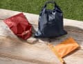 Three waterproof panniers in different sizes keep your luggage safe and secure