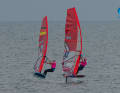 Vincent Langer won twice after close duels with Fabi Wolf