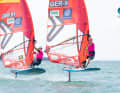 Meno Büchler (l.) won the U20 category ahead of Leo Richtrer
