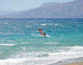 Windsurfing spot Kalamaki/Kommos Beach on Crete