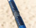 Plug the pole together and make sure that there is no sand or dirt in the plug connection