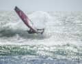 Julian Salmonn came third with radical waves