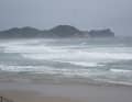 The conditions on the Pacific coast are also challenging