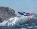 Der Riesen-360er von Morgan Noireaux beim World Cup in Chile aus der Wasser-Perspektive
