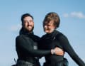 Finalisten und beste Freunde: Foivos und Leon