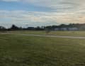 The "surf meadow" in Nystrup is rarely this empty - during the season, numerous vans, tents and motorhomes are parked here in a colourful jumble