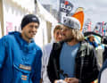 Einmal mit Größen wie Nico Prien (links) oder Dennis Müller um die Wette heizen – für viele Hobbysurfer ist das durchaus reizvoll.
