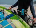 The safety tool is easy to attach, for example to the harness...