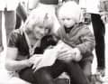 Bilder einer beispellosen Karriere: Robby mit seinem kleinen Bruder Rolly...