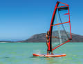 Inflatable wind SUPs should not be longer than 10'0'', otherwise the steering impulse of small sails will not be sufficient.