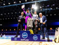 "Three years ago, when I started the sport, I would never have thought that I would be taking part in a World Cup," says pump foiling winner Sarah Sparlinger.