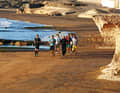 Nicht nur Windsurfen steht beim Pro X Training im Fokus. Schon morgens beginnt der Tag mit Joggen...