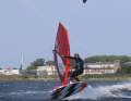 Severne Freek 4.8 in the surf test