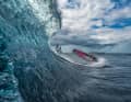 Leon Jamaer auf der Traum-Welle von Cloudbreak. Für surf blickt er auf den World Cup in Fidschi zurück.