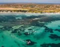 Aruba's most famous spot: Fishermans's Huts on the west side.