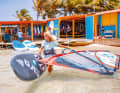 Bonaire: Kindern unbeschwert das  Surfen beibringen?  Dafür ist  Sorobon auf Bonaire  gewiss ideal.