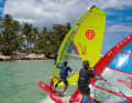 Viel handlicher als Racesegel, aber auch verdammt schnell – das sind Freeracesegel. Hier Goya Mark 2 und GA-Sails Cosmic.