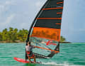 Some models, such as the RRD Fire, have the direct and taut feel of fast racing sails. However, the weight when (water) starting and jibing is significantly lower.