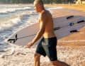 Successful boardshape and stylish boardshorts - all from the forge of Rusty.