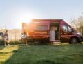 Panel van - a compromise between driving and living