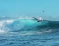 His thing - fast, powerful waves.