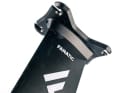 Fanatic glues the plate to the aluminium mast...