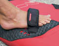 Wedge-shaped pads ensure an ergonomically comfortable stance.