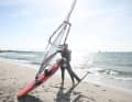 Start on the south beach before the hustle and bustle of the surf festival began