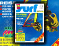 Ian Boyd hebt auf dem Titel von surf 3/1991 über Hookipa ab, fotografiert von Alex Williams