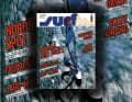 Der unvergessene Peter Volwater im Freeride-Rausch auf dem Cover von surf 7/2006, am Auslöser war John Carter