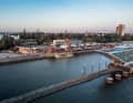 Im Fischereihafen in der Nähe des Dockland soll ein Ponton verankert werden