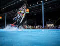 "Taking the tight bend at the end of the pool and then getting up to full speed is at least as challenging as the move itself," reports Lennart Neubauer.