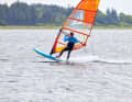 The faster you are on the take-off, the more lift your board generates. To the jump...