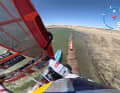 Almost 100 km/h and barely a hand's breadth of space to the shore - Björn Dunkerbeck's view on the Lüderitz speed channel