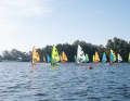 Lake Banter is only separated from the Jade Bay by a narrow strip of land.