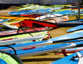 Those who were unable to bring their own equipment to Australia were provided with rental boards