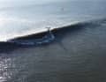 If you get a wave, you can ride it for up to two kilometres