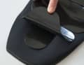 To achieve this, Wingman relies on a mixture of padding and flexible plastic panels