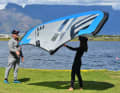 Firstly, the skills for wing and board are trained separately