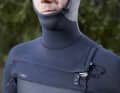The bonnet of the O'Neill Psycho Tech fits very tightly, especially on the chin