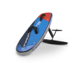 The Air Foil Inflatable is available in three sizes, you stand on a fixed top plate