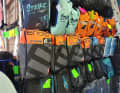 Wings are available from 400 euros. On average, you can buy an F-one Strike or Ensis Score for 50% of the official retail price