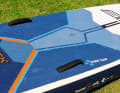 Large deck pad and carrying handles