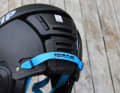 The rubber for adjusting the size at the back of the head kept slipping through during the test