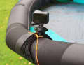 The mount is compatible with all standard action cams